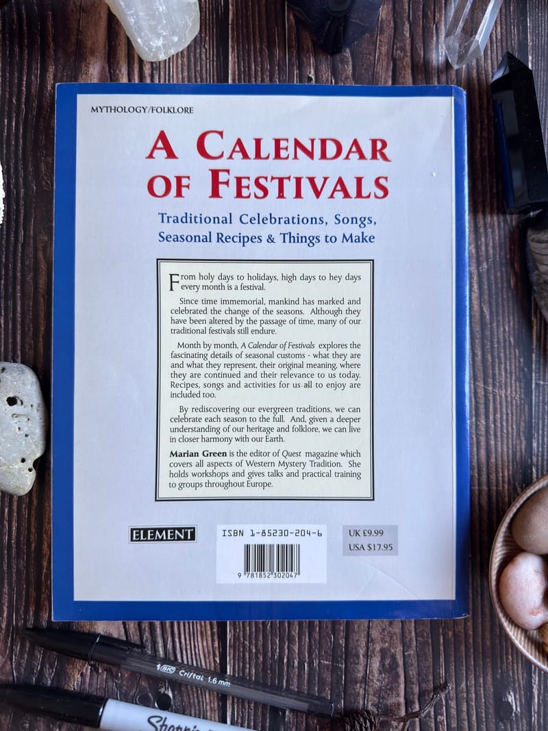 A Calendar of Festivals
